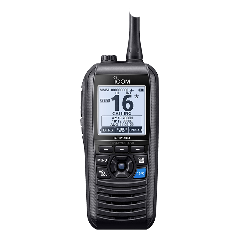 iCom M94-DE – ruční vysílačka s DSC a AIS